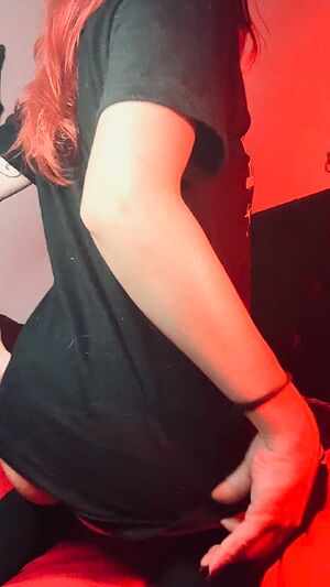 Upskirt Tease Booty Knee High Socks