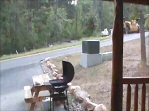 Flashing some workers on the street