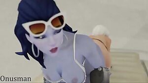 Widowmaker and Ashe - Asses to Asses, Butts to Butts