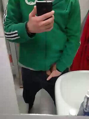 Sweatpants are easier to flash, right?