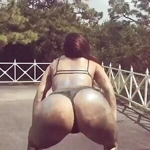 its_kaai on instagram. The booty is unreal