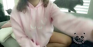 I really hope you don't mind if my cats watch us