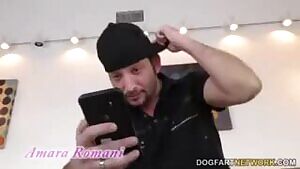 Cuckold Husband Watching her Wife Served by Two BBC