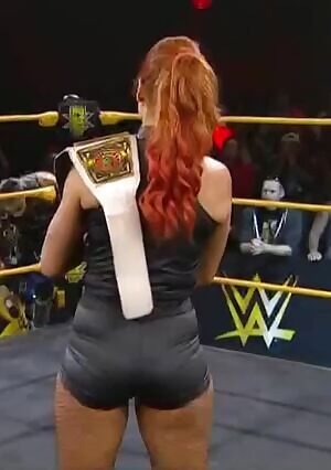 Rhea coming for Becky's Irish ass.