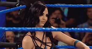 Peyton Royce's big fake tits are begging for cum...and her face too...that smile is amazing