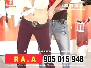 Needs A Bit Of Encouragement To Flash Her Bum