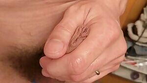 Revealing y cockhead beneath a sensitive skin