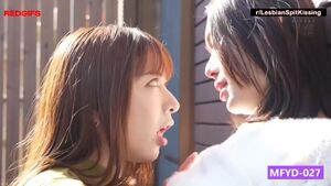 Lesbian Tongue Kissing Drool Drooling Lesbians