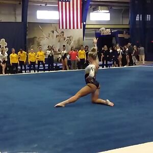 College gymnast Chloe Cluchey