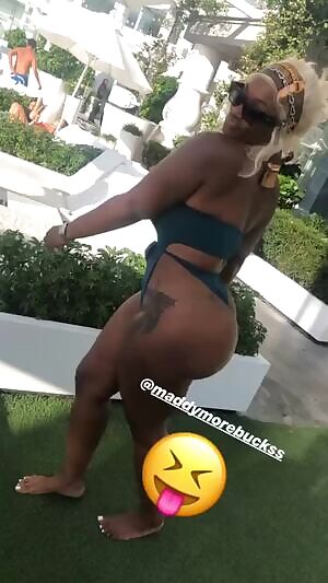 That strut when she know she got it