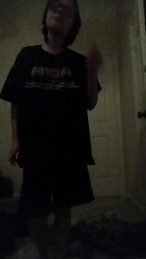 Stripping out of my Boi clothes GIF