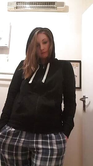When you're in your comfy pjs and hoody, but you're feeling kinda kinky