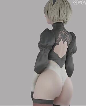 2B Shaking That Bubble Butt
