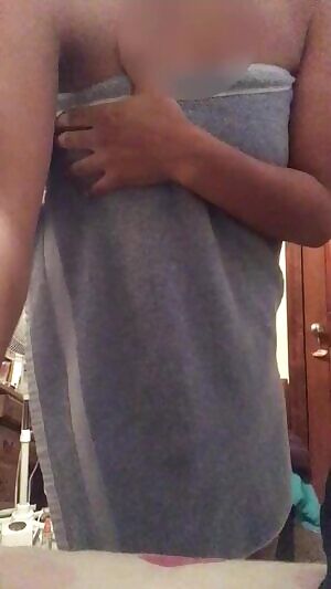 After shower fun😚