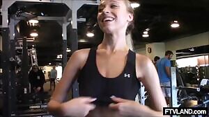 Flashing At The Gym