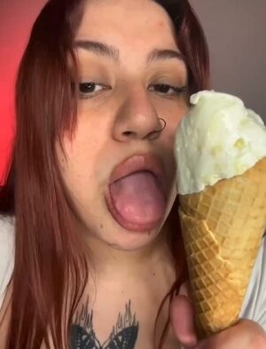 Drool/Spit Face Licking Lick Long Tongue