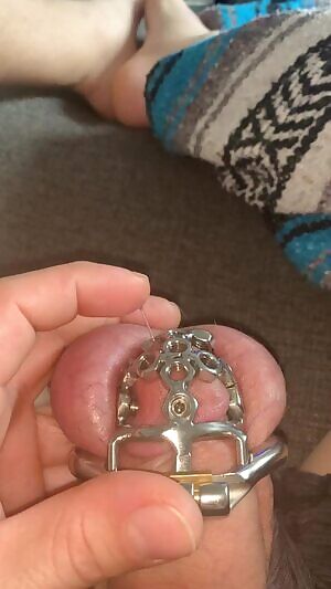 14+ hours caged...ready to blow!!