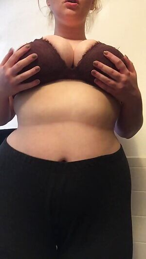 I don't actually do my job at work, I just do tit bounces in the bathroom instead.