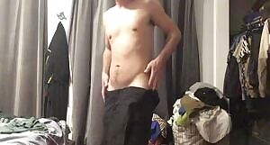 Taking off my overalls