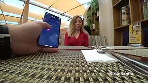 Got An Orgasm In A Restaurant!