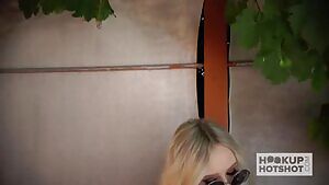 Ready for her hardcore date