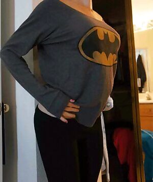 Underboob peaking out