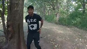 Blonde Cougar Gets Fucked In Public