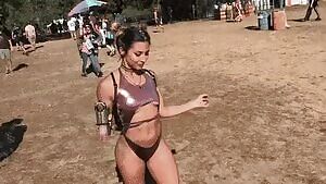 She’s having a good time