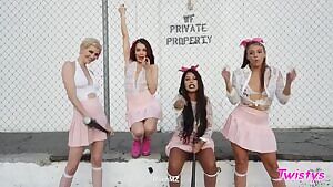 Bridgette & Sabina - Girl Gang 1