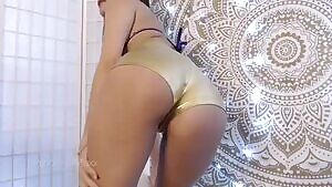Shiny shorts