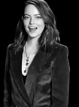 Emma Stone likes what she sees