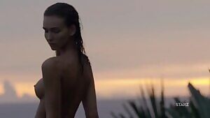 Rachel Cook - Nude in Starz Doc