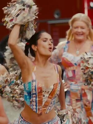 Salma Hayek Jiggling in Grown Ups