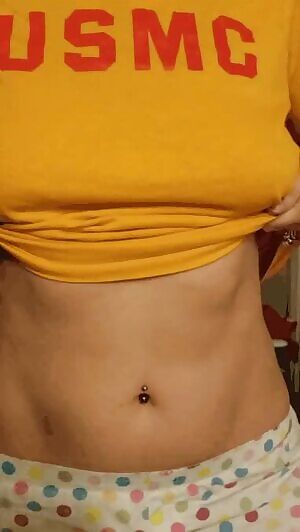 We broke R/USMC with this one. The mods changed the rules and took this down. Their loss your gain. Anyway, the wife found an old shirt of mine in a trunk... Semper Fi