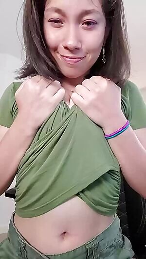 Slow-mo small titty drop