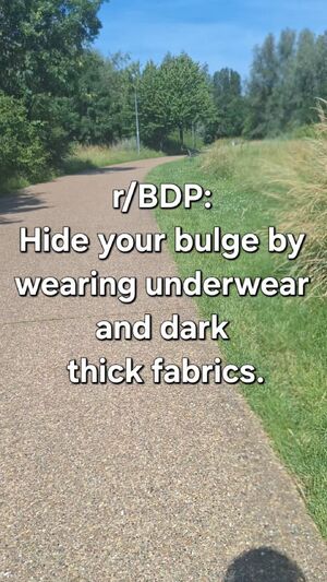 Real Outdoor Enjoyers Bulge Clothed