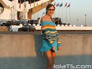 Showing off in public