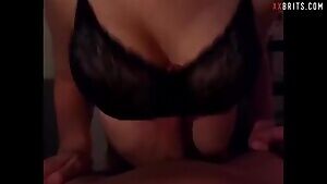 Letting Her Tits Do The Job