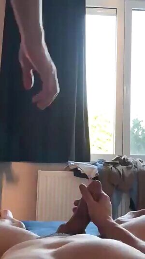 Getting ridden by the jock