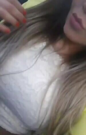 Brazilian flash your tits on the plane