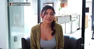 Busty Asian Brenna Sparks takes a good dicking in the tattoo parlor