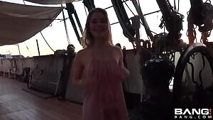 Boat to the bed with Lilly Ford