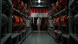 Carrie Coon in The Leftovers zoomed in