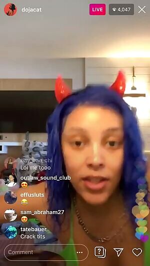 Doja Cat ig live pt 1