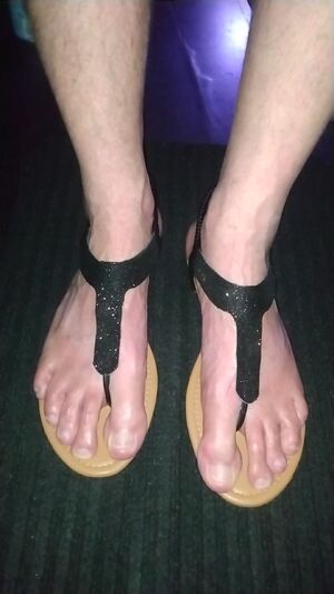 Nail fetish Cum On Feet Homemade