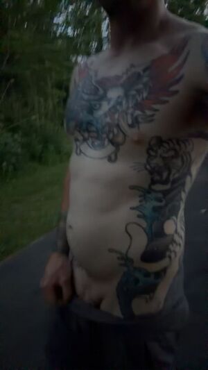 Real Outdoor Enjoyers Public Tanlines Tattoo