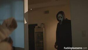 Blair Williams is hunted in this Scream Remake