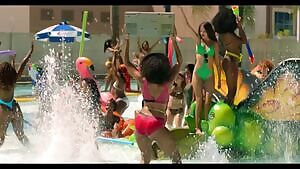 Twerking parts in Chris Brown's Pills & Automobiles video