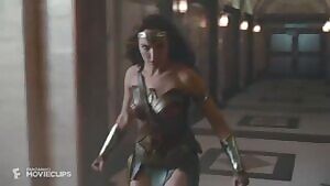 Wonder Woman arriving for her gangbang
