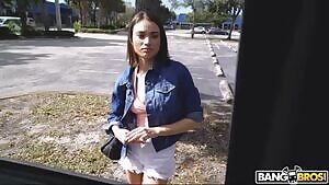 New Starlett Alert! Liv Wild Fucks in the Bus to Get a Job